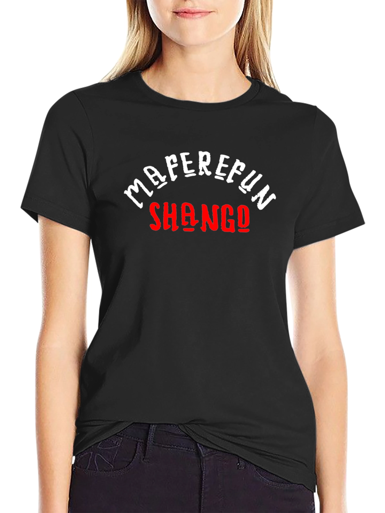 Maferefun Shango Black T-Shirt