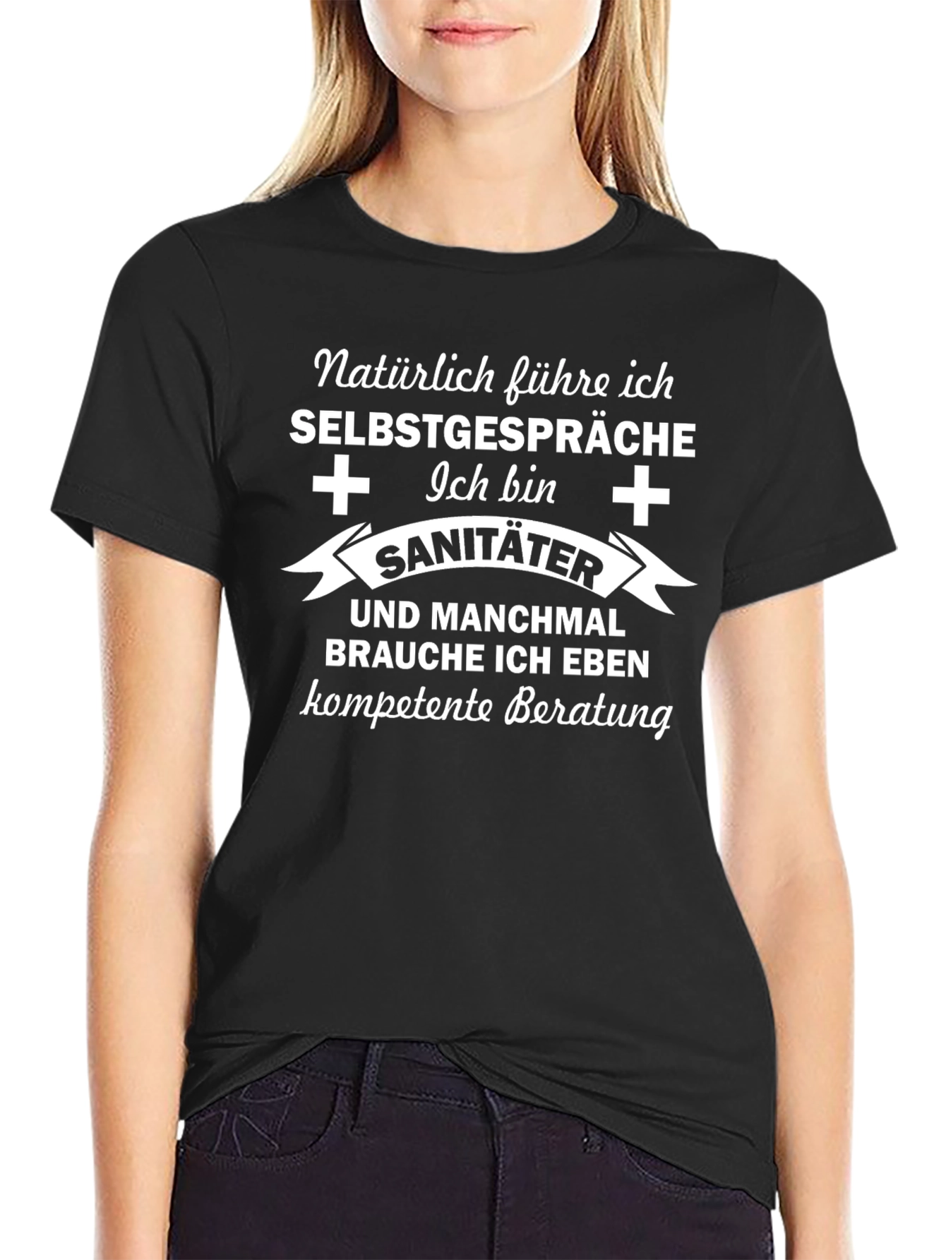 Funny Paramedic T-Shirt - German Text