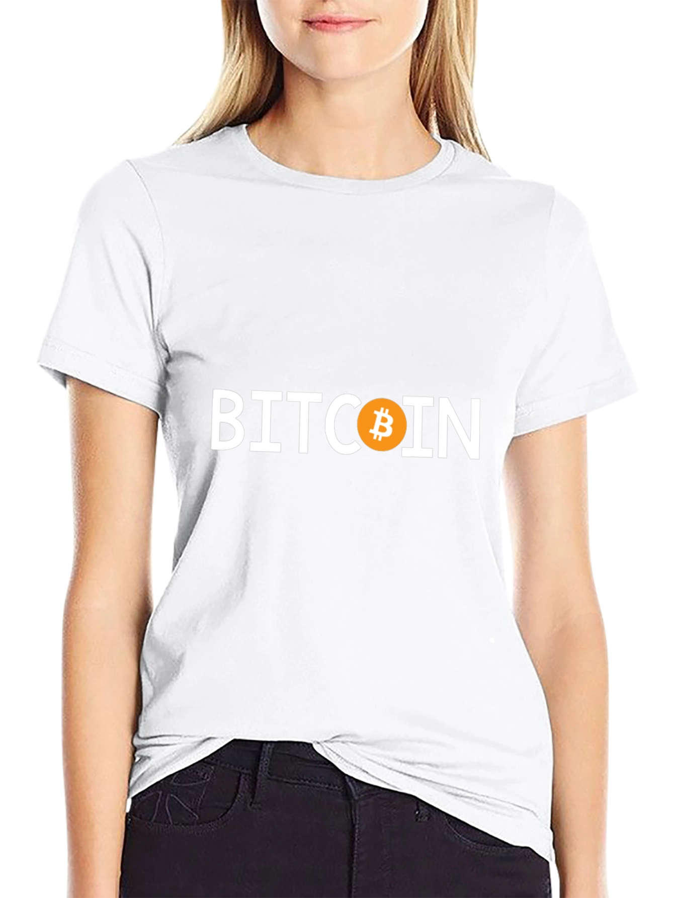 Bitcoin T-Shirt - Crypto Fan Apparel - Black Tee