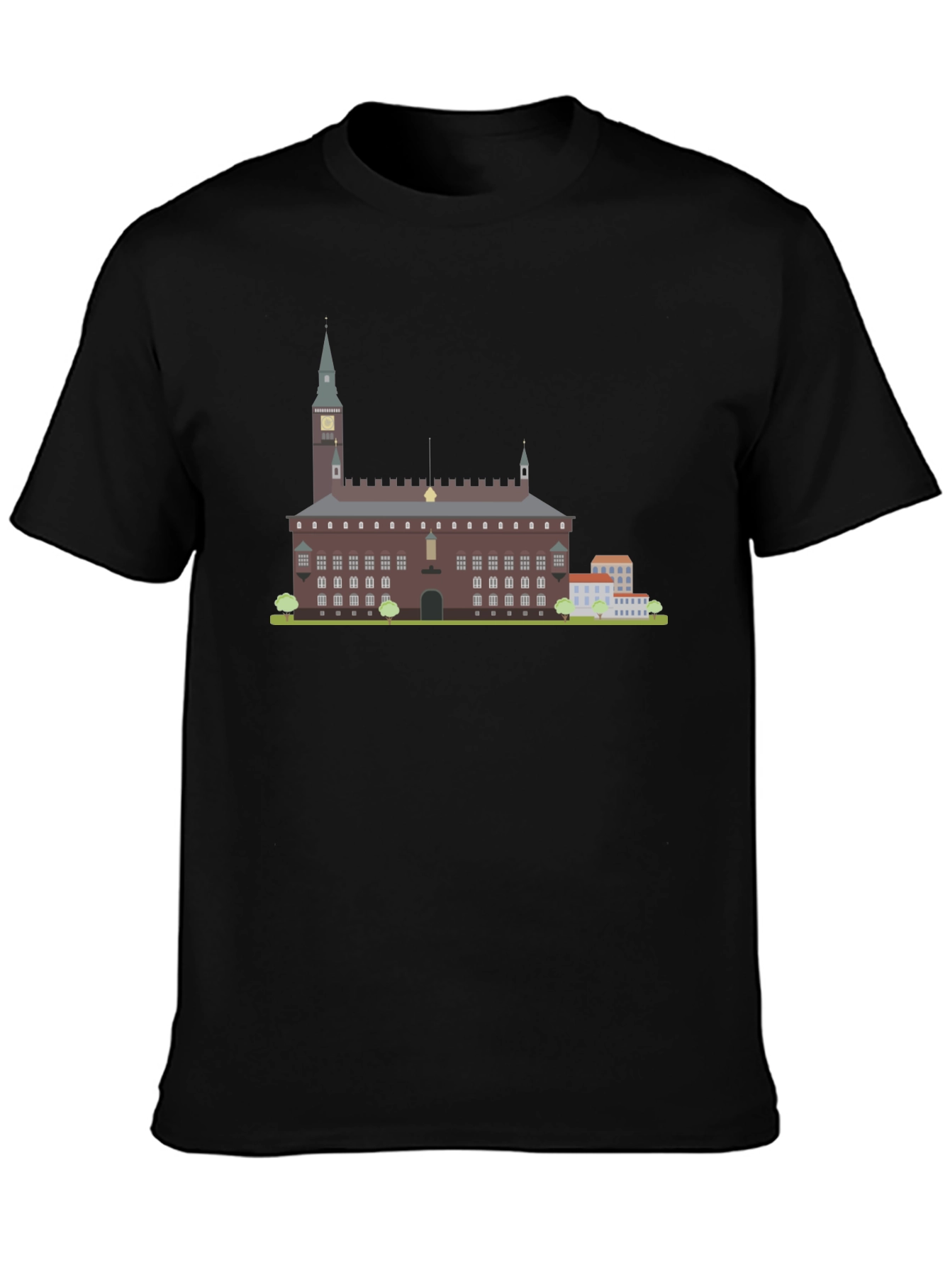 Copenhagen City Hall Graphic T-Shirt