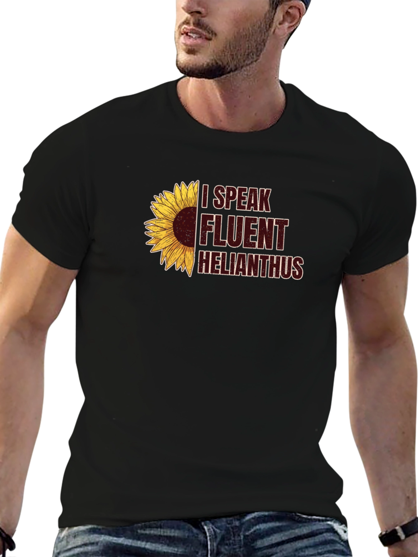 I Speak Fluent Helianthus T-Shirt