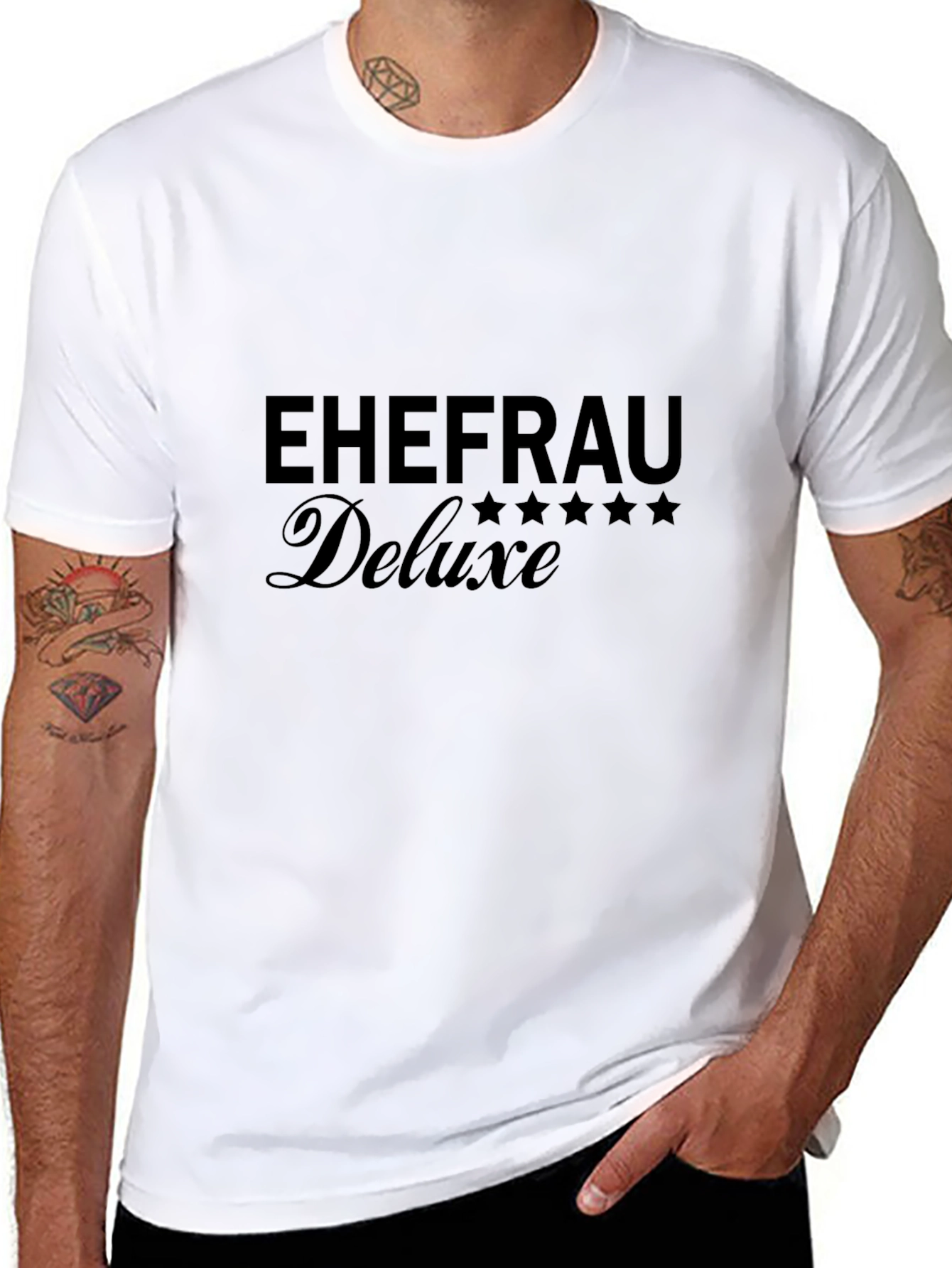 Ehefrau Deluxe T-Shirt - German Wife Tee