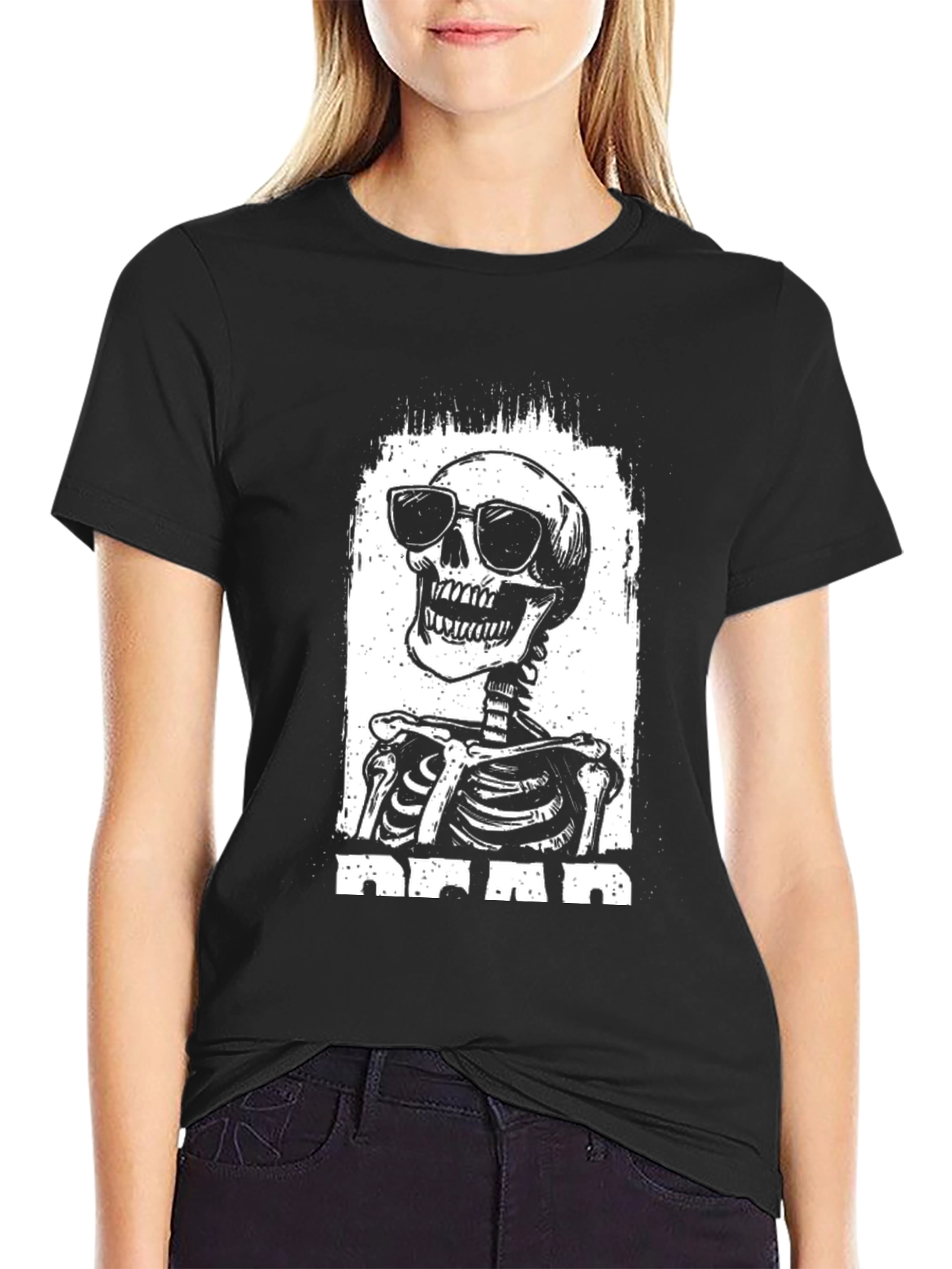 Cool Skeleton DEAD T-Shirt