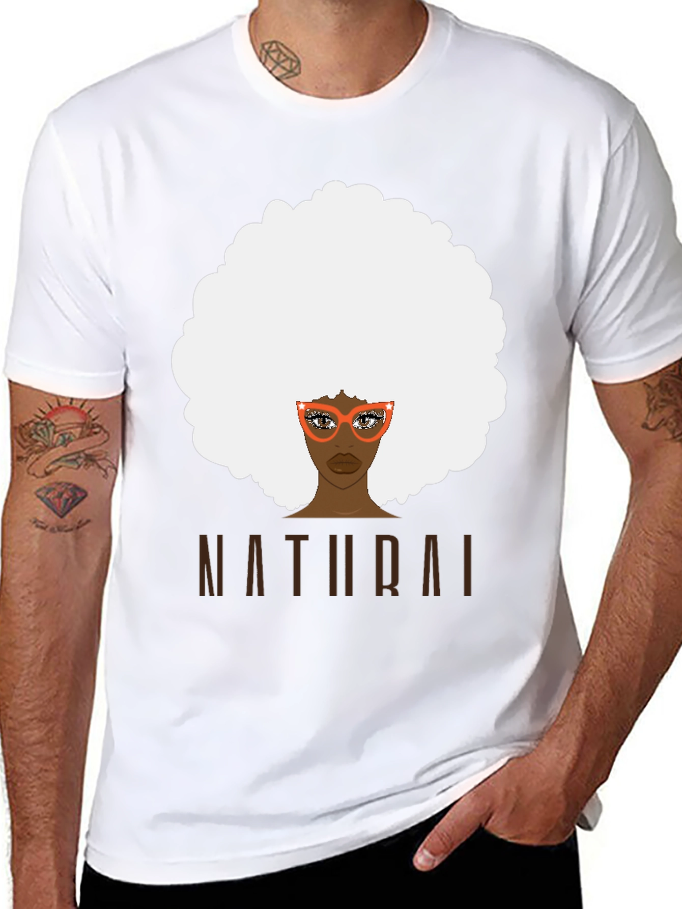 Natural Afro Tee