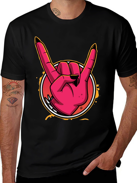 Rock On Devil Hand T-Shirt