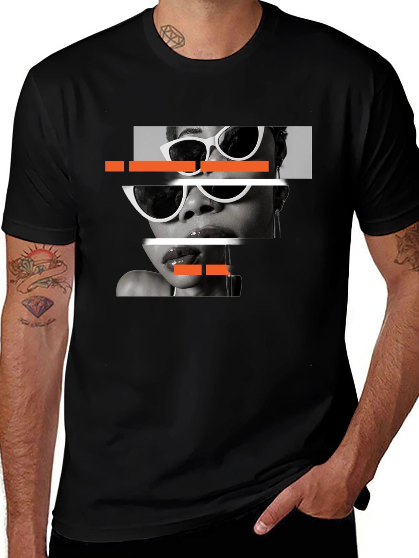 Modern Graphic Print T-Shirt