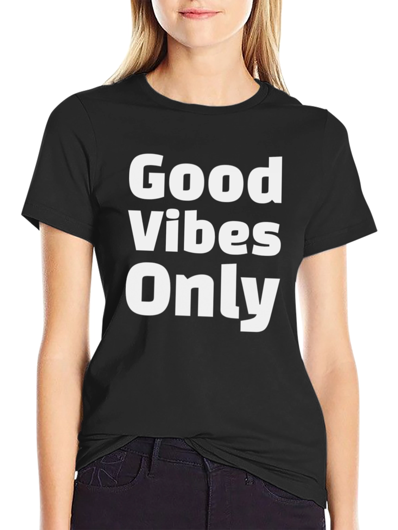 Good Vibes Only Graphic Tee - Stylish Casual Wear