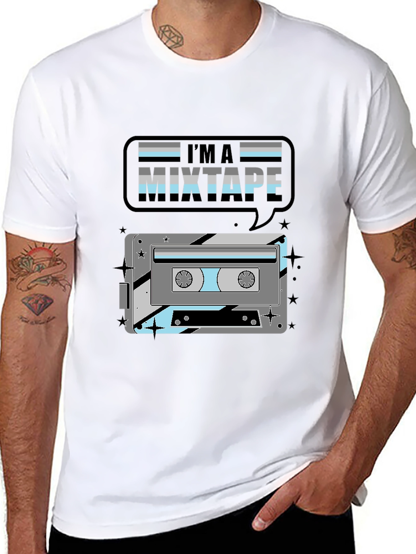 Im a Mixtape Graphic Tee - Retro Music Lover