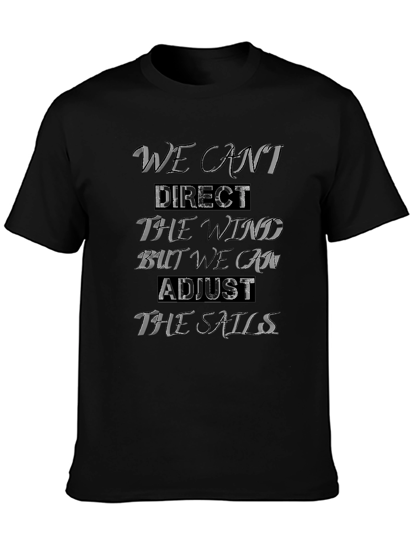 We Cant Direct the Wind Graphic Tee