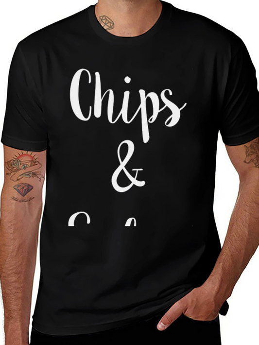 Chips and Gravy Black T-Shirt