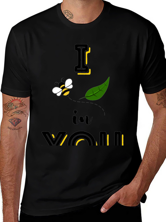 Bee Kind T-Shirt - I Bee-Leaf In You Graphic Tee