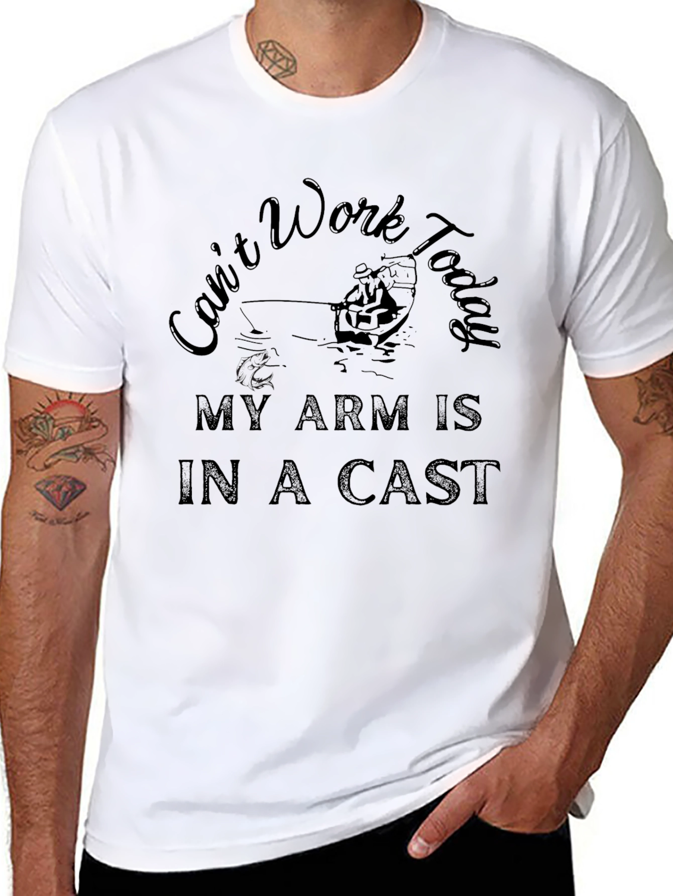 Cant Work Today Fishing T-Shirt