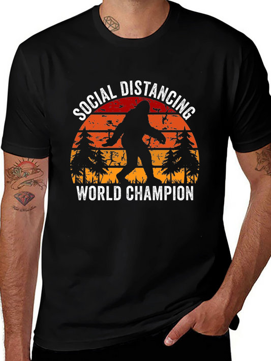 Social Distancing World Champion Tee