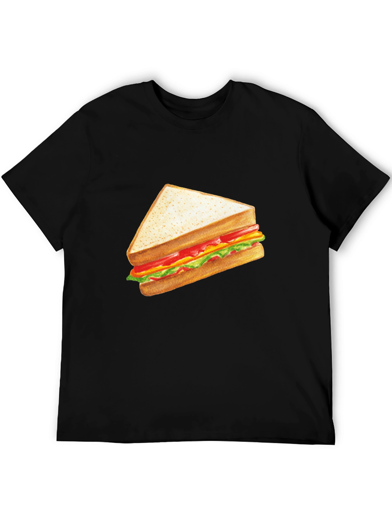 Sandwich Graphic Black T-Shirt