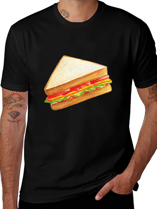 Sandwich Graphic Black T-Shirt