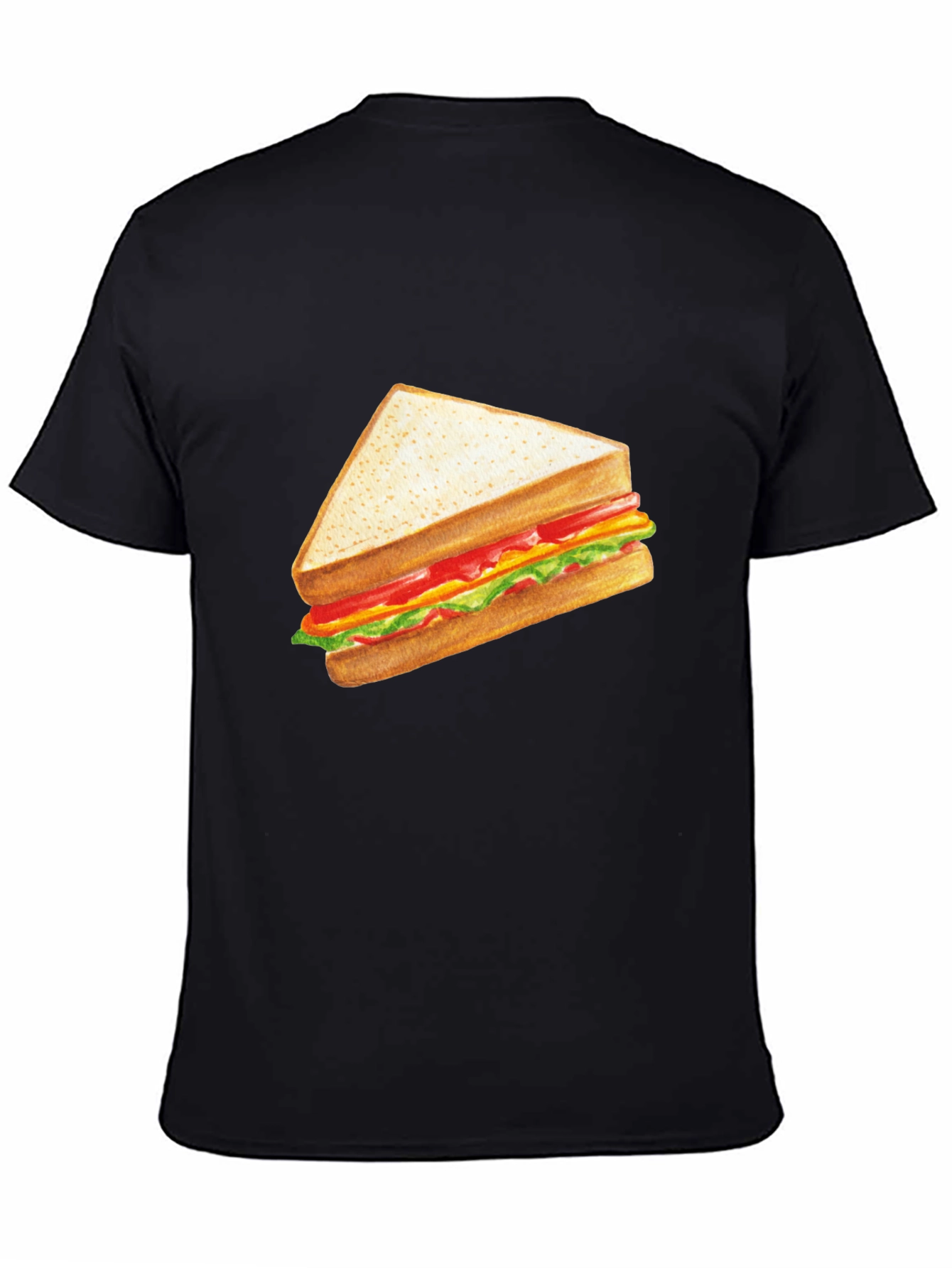 Sandwich Graphic Black T-Shirt
