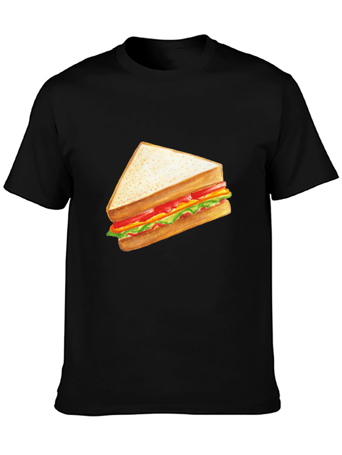 Sandwich Graphic Black T-Shirt