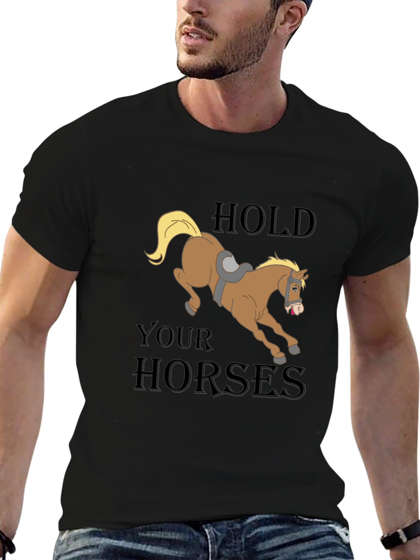 Hold Your Horses Graphic Tee