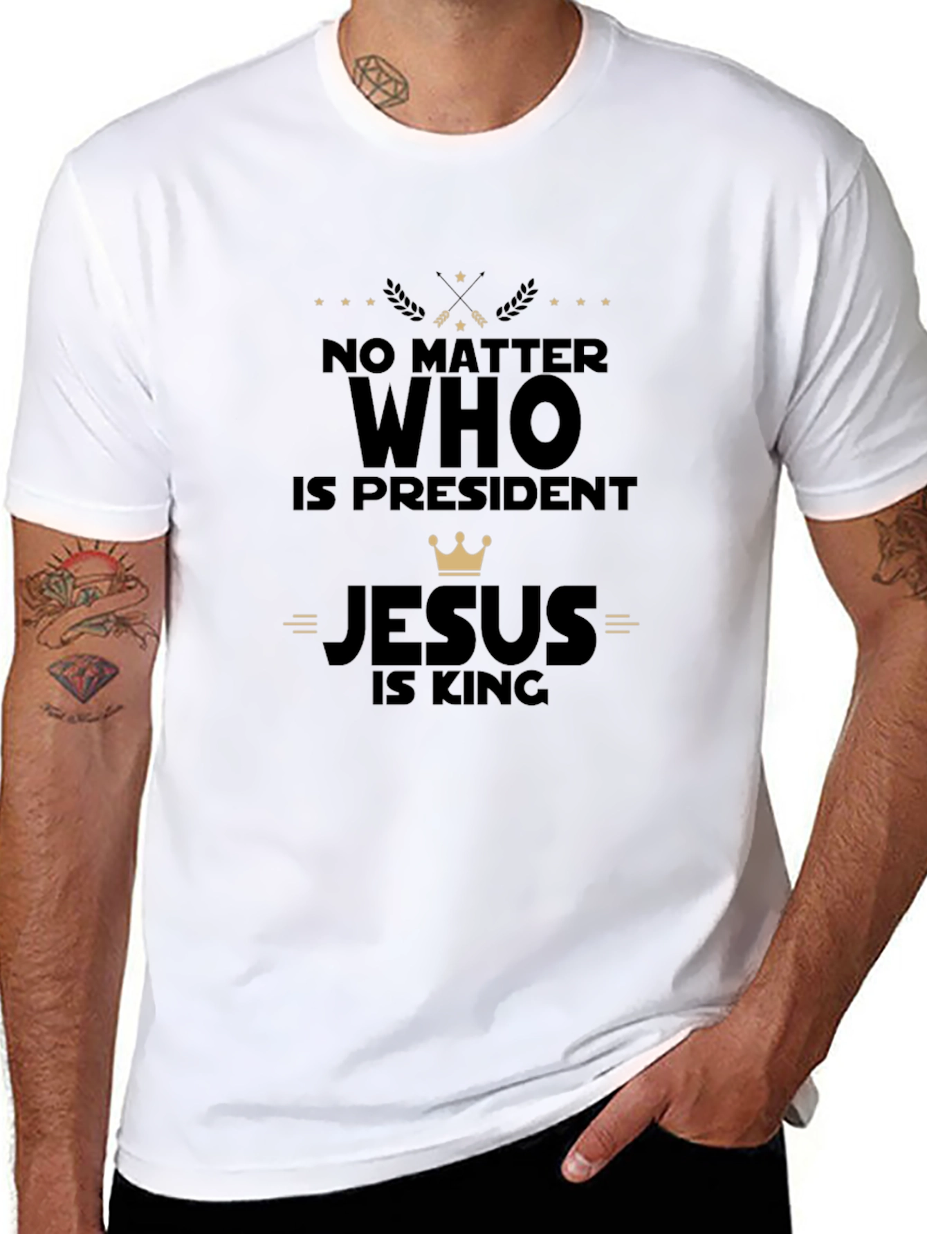 Jesus Is King Graphic Tee