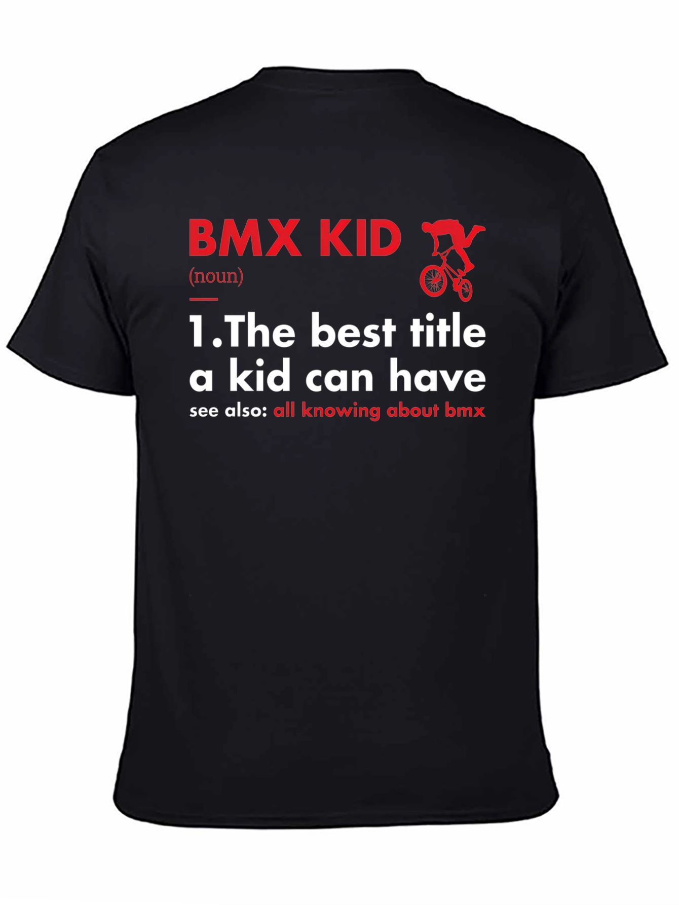 BMX Kid Graphic T-Shirt