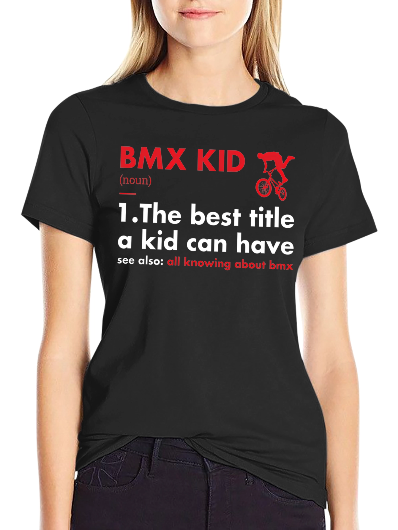 BMX Kid Graphic T-Shirt