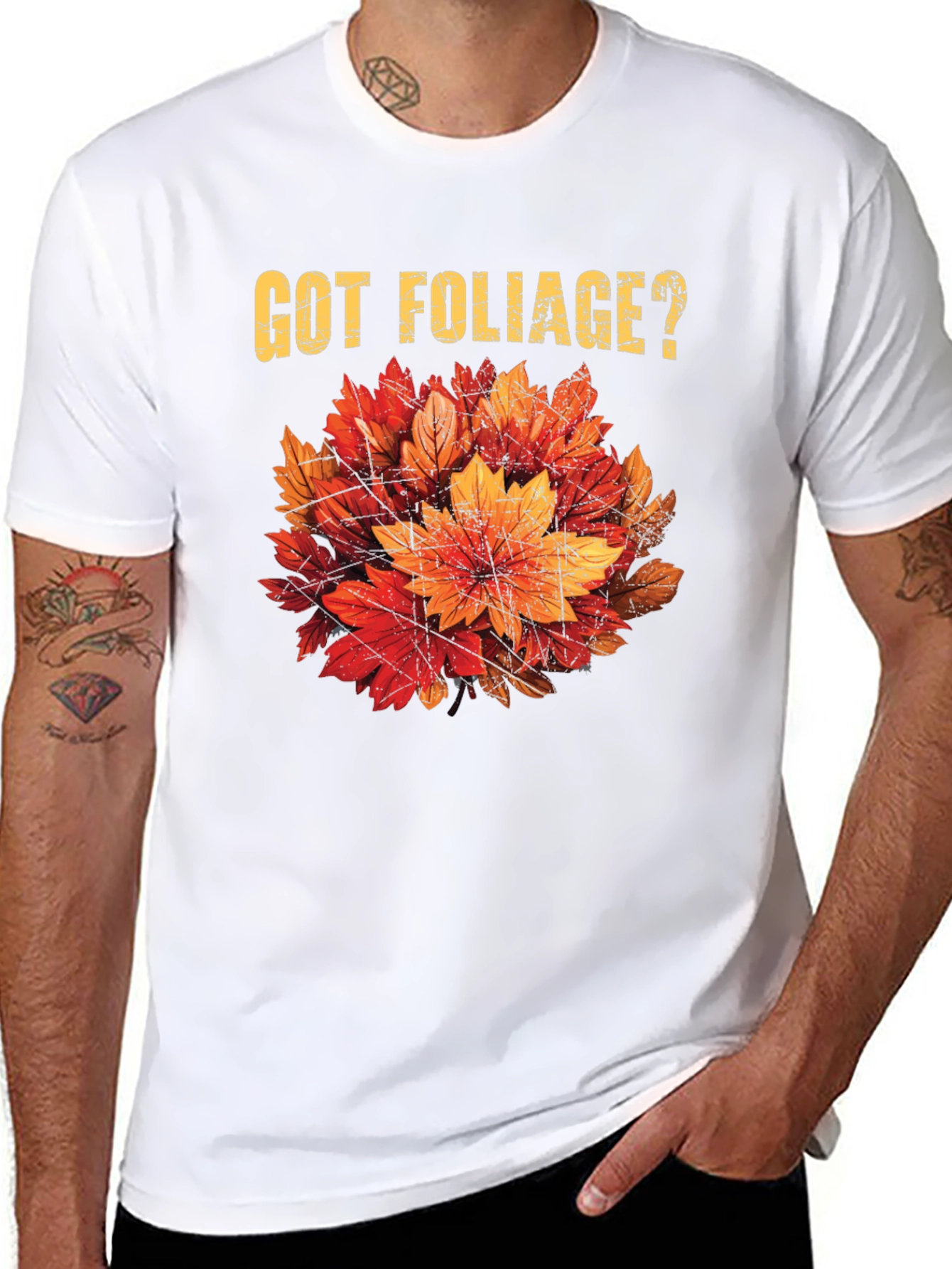 Got Foliage? Fall Leaves Graphic Tee