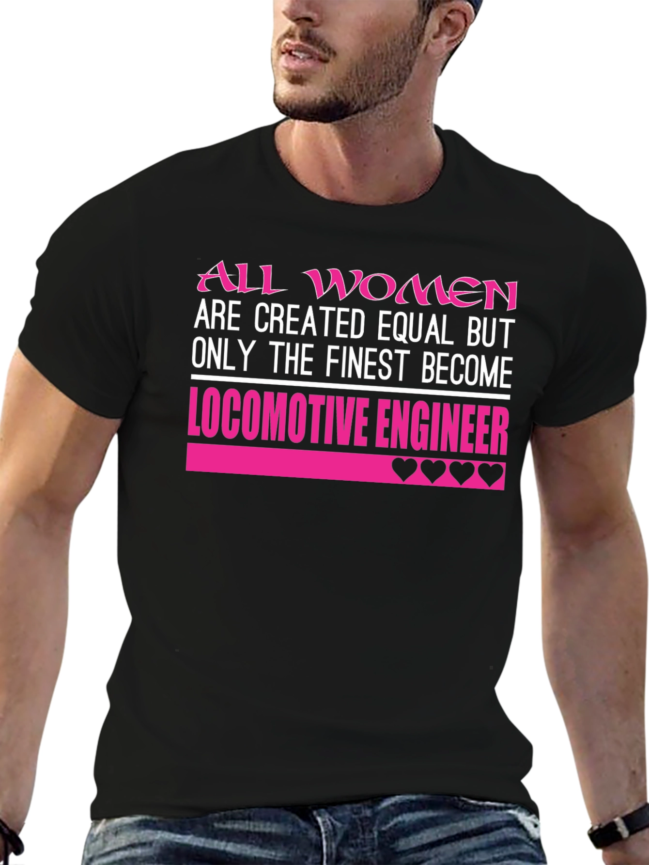 Finest Women Locomotive Engineer T-Shirt