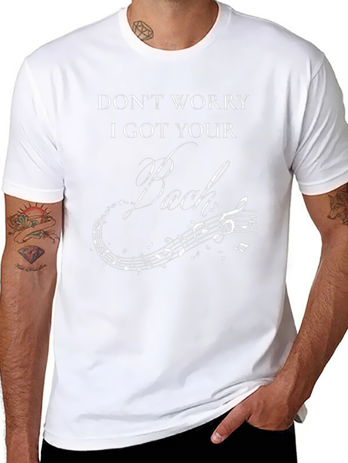 Bach T-Shirt - Music Lover Gift