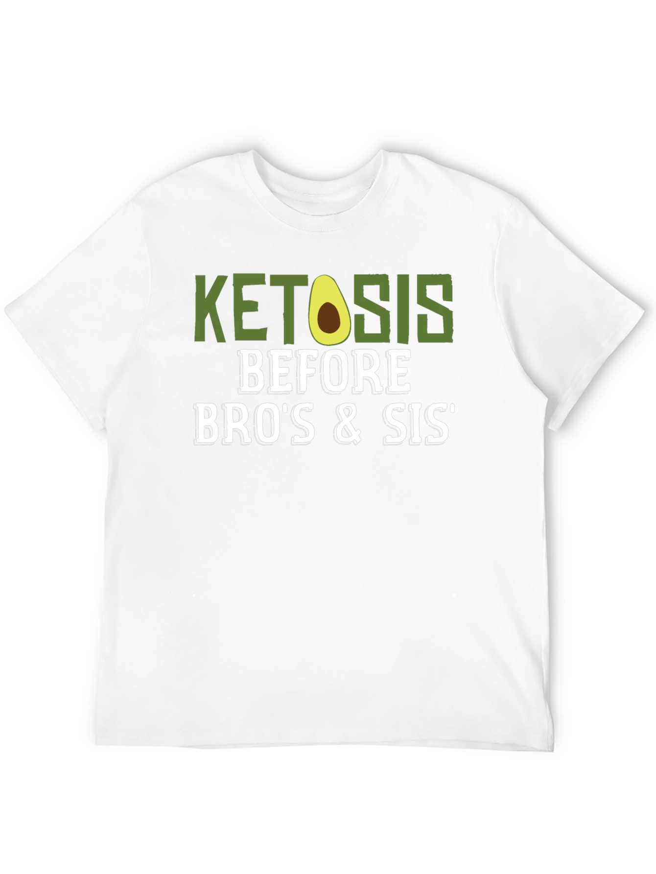 Ketosis Before Bros & Sis Black T-Shirt