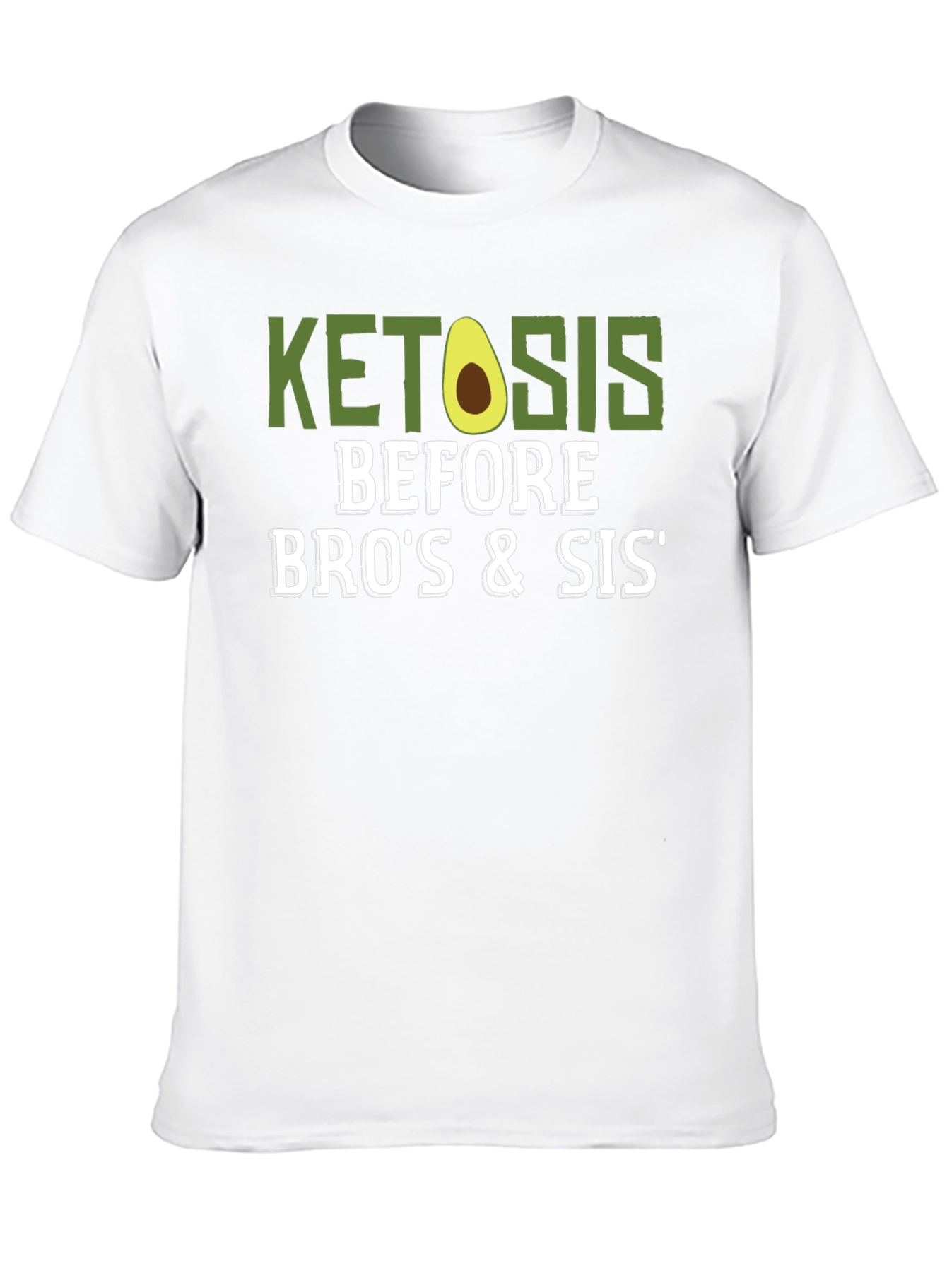 Ketosis Before Bros & Sis Black T-Shirt