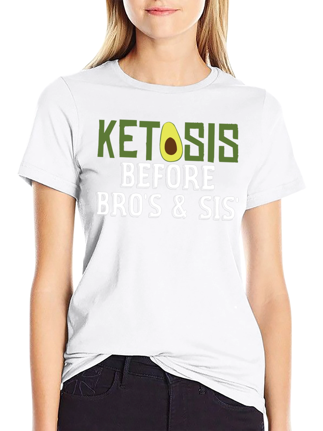 Ketosis Before Bros & Sis Black T-Shirt
