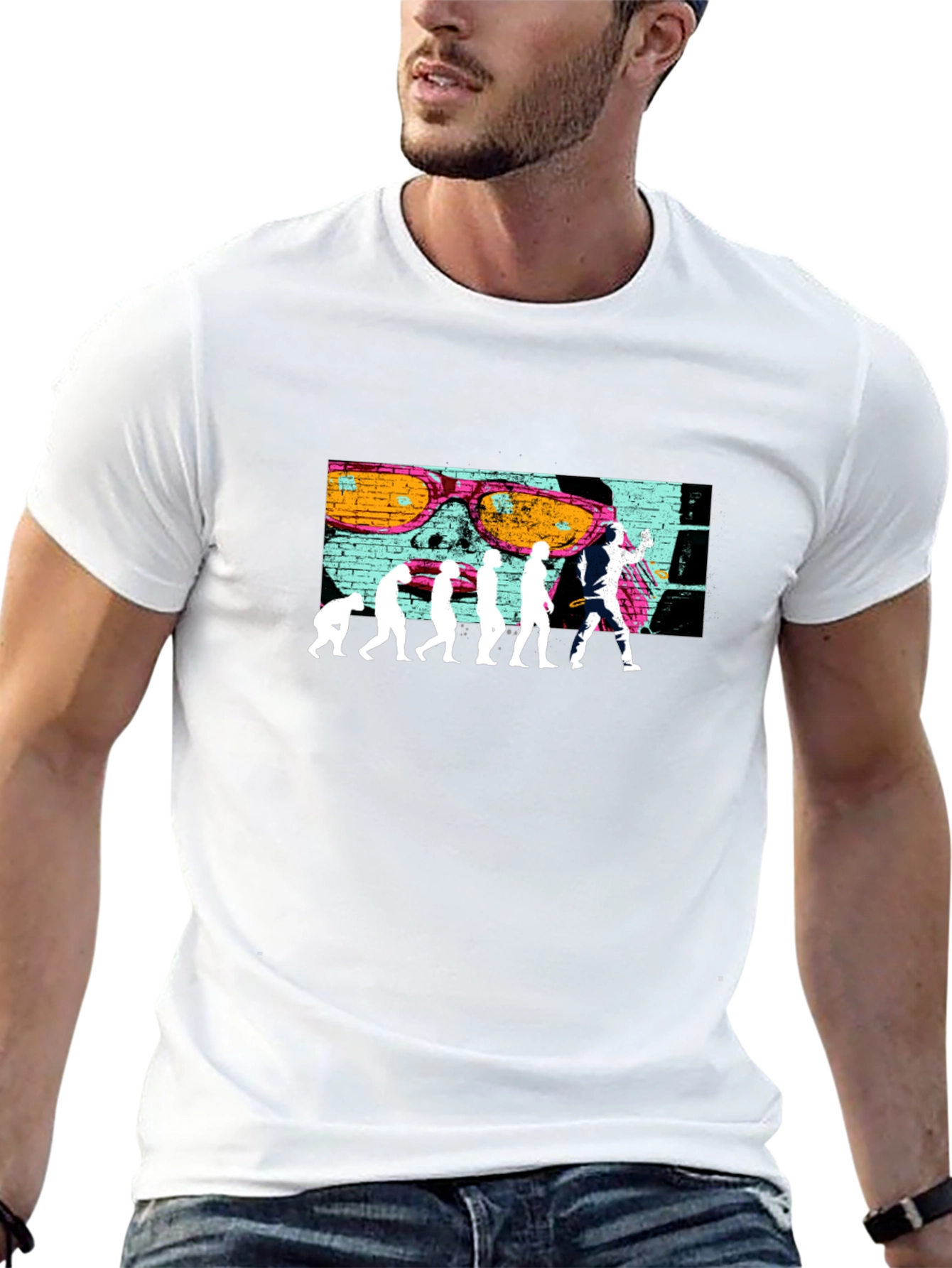 Evolution of Party T-Shirt - Black