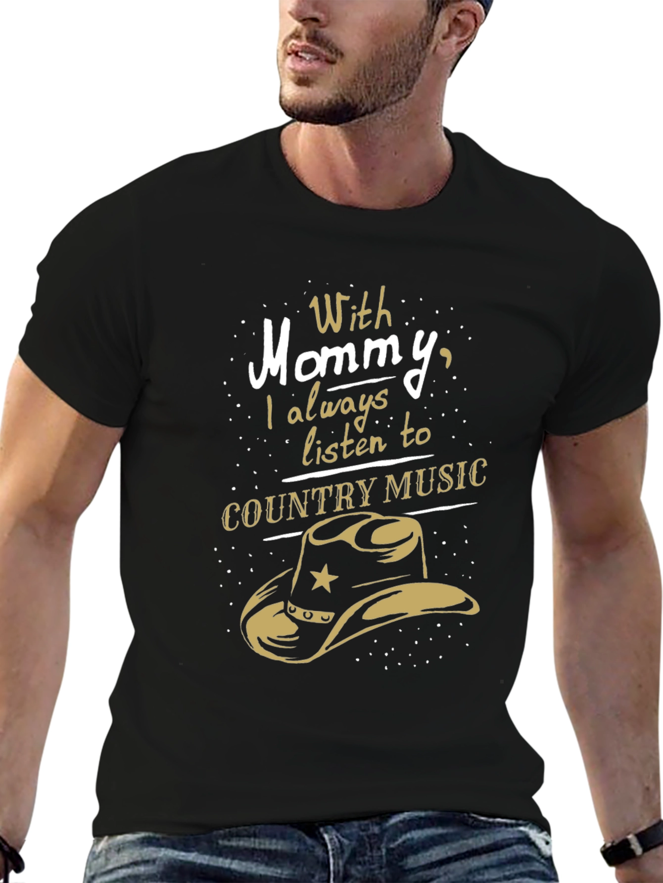Country Music Lover T-Shirt - With Mommy Design