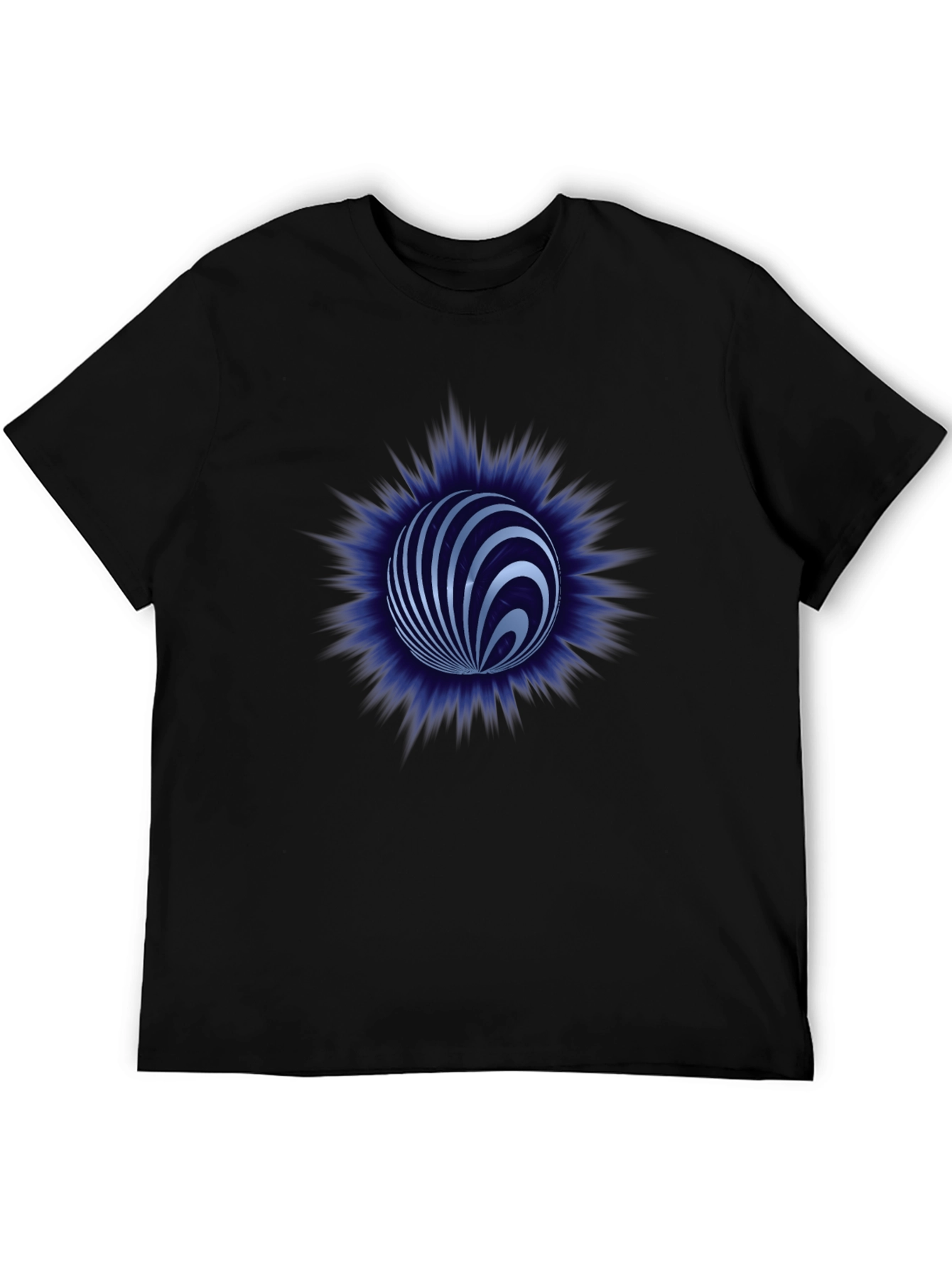 Abstract Sphere Graphic Tee - Modern Style