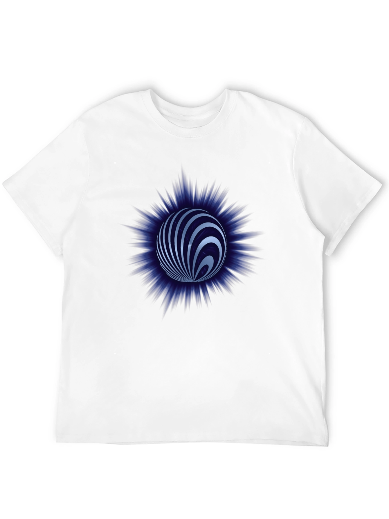 Abstract Sphere Graphic Tee - Modern Style