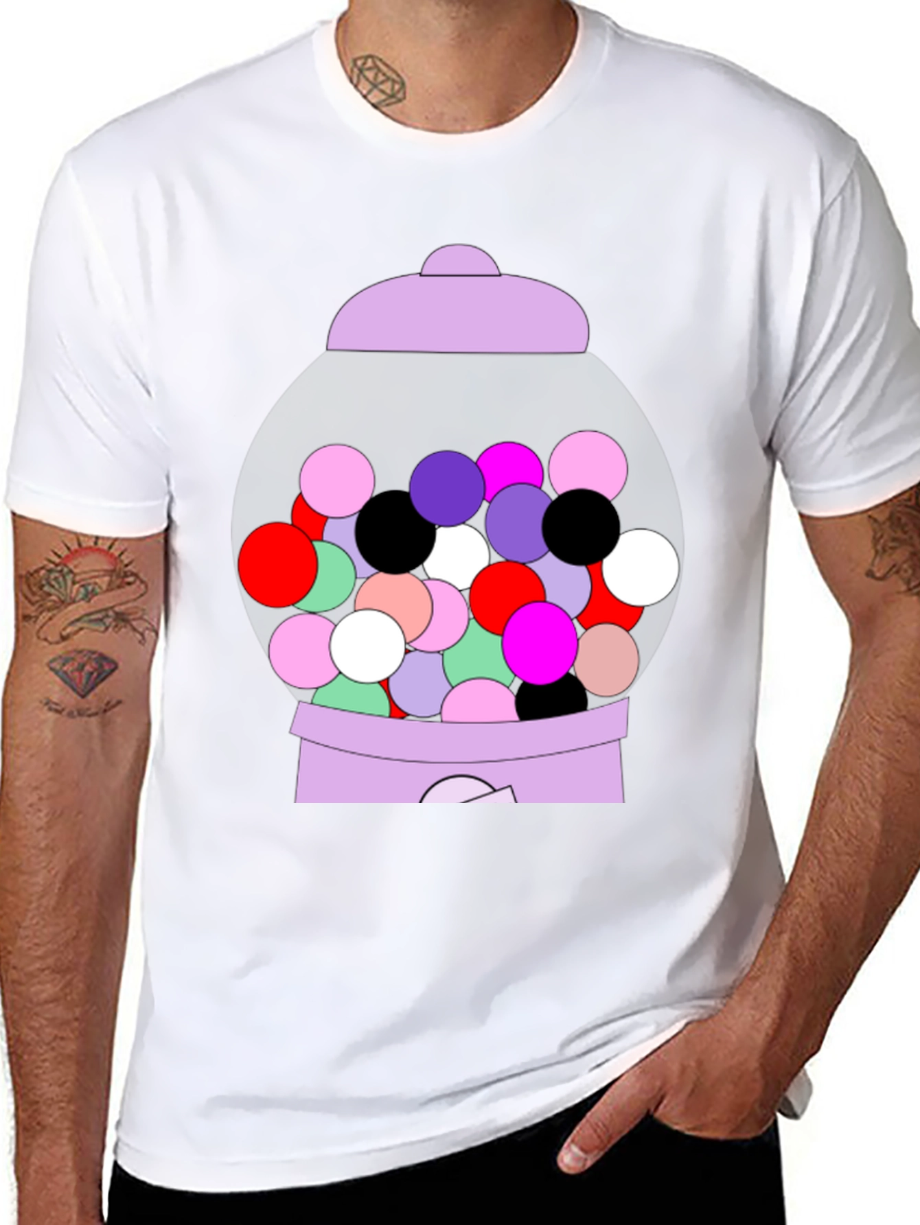 Gumball Machine Graphic Tee