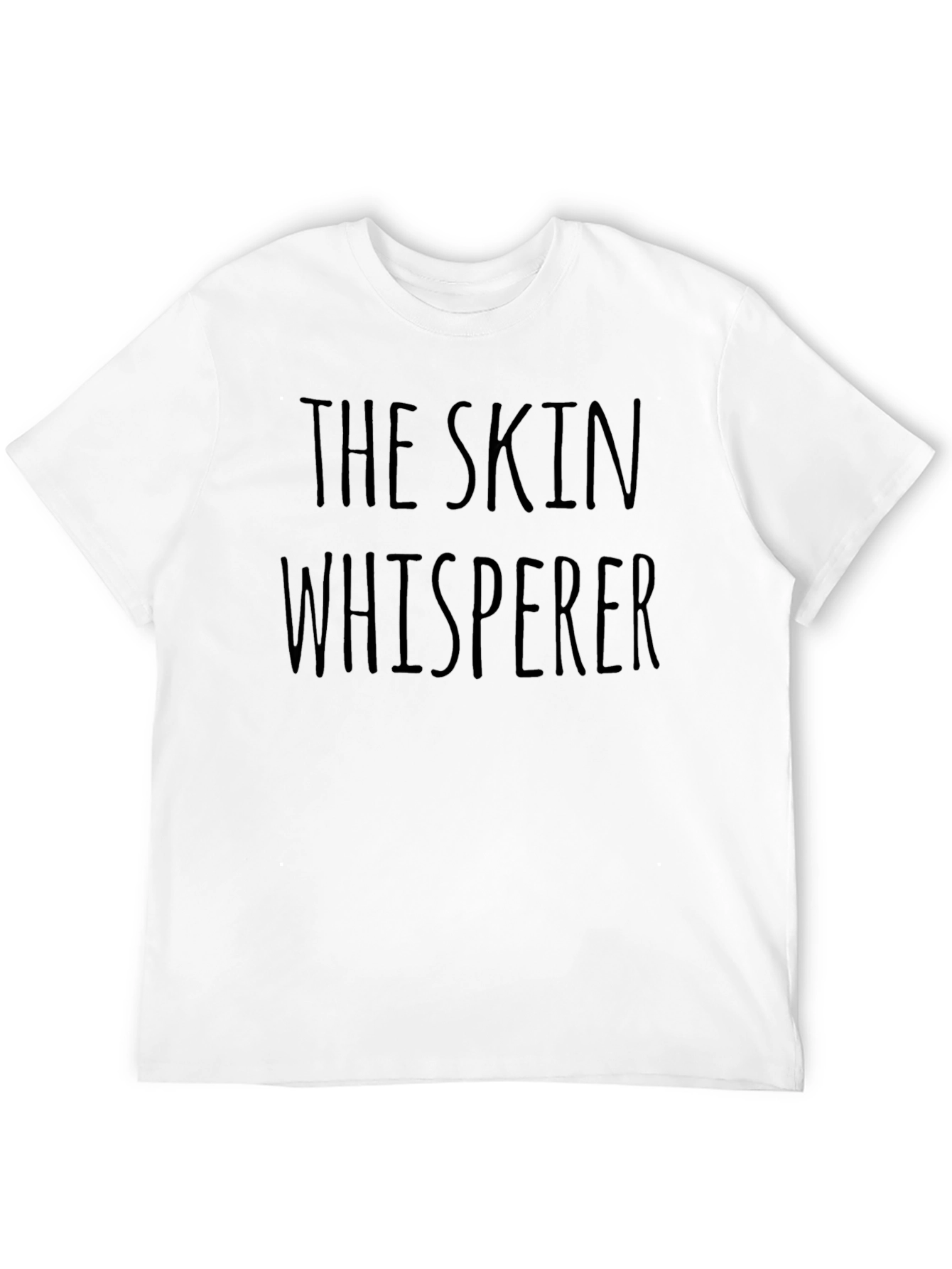 The Skin Whisperer Black Graphic T-Shirt