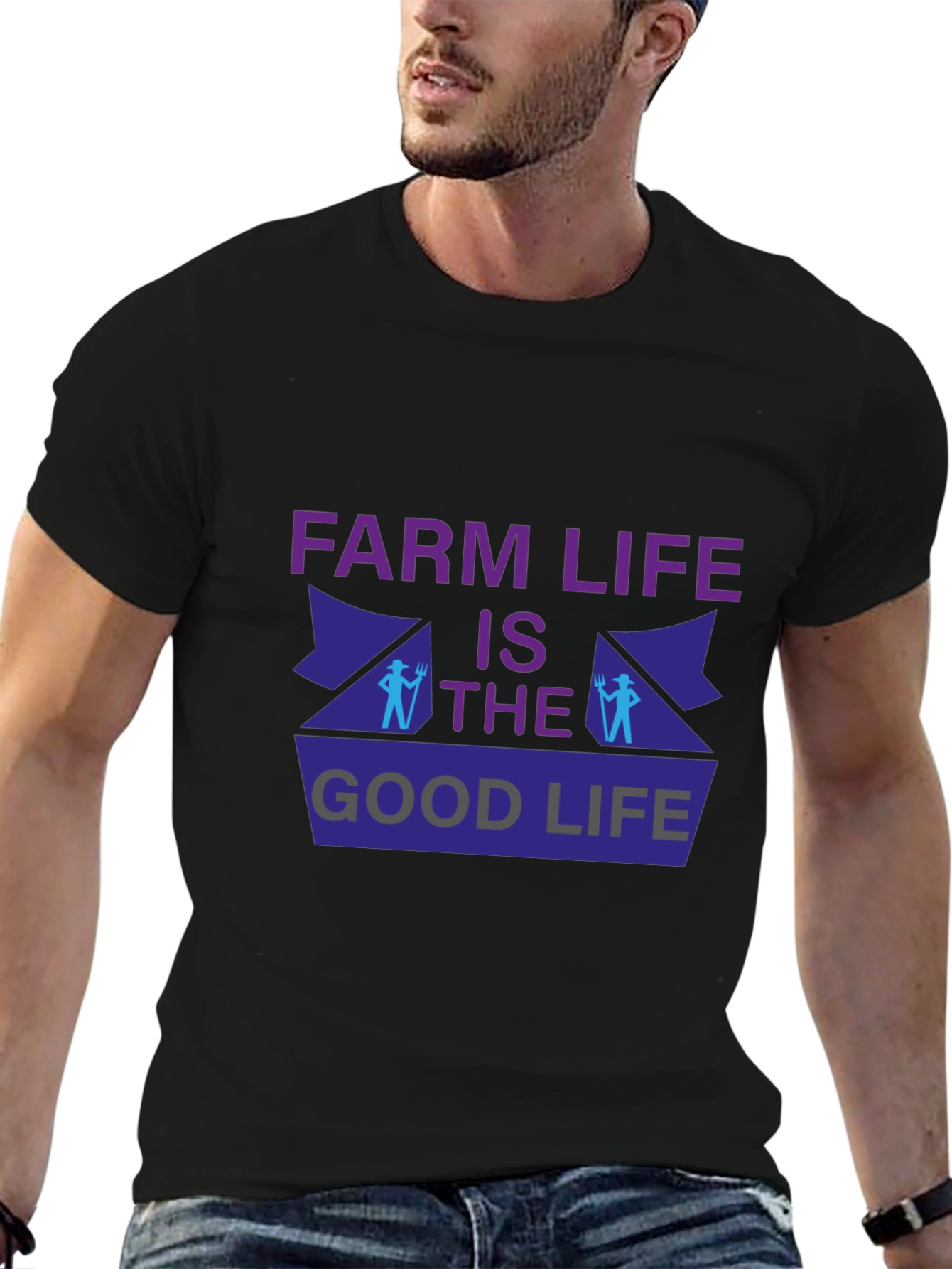 Farm Life Graphic Tee - The Good Life T-Shirt