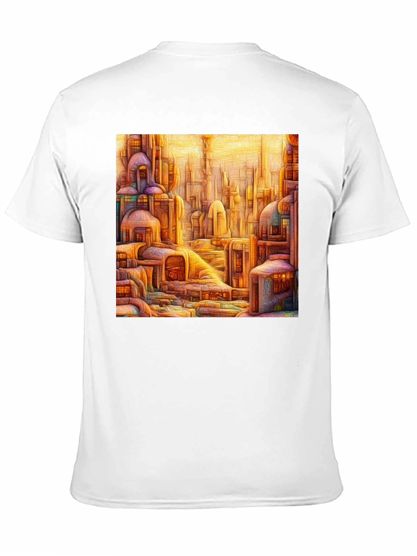 Abstract Cityscape Graphic Tee