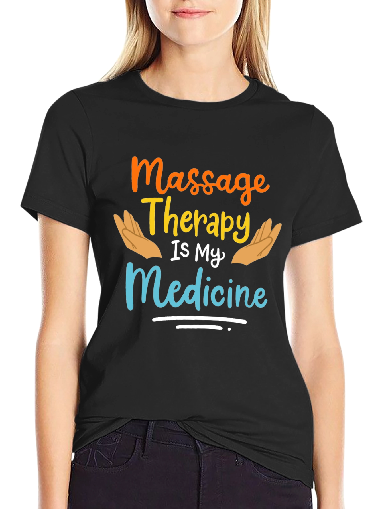 Massage Therapy Medicine T-Shirt