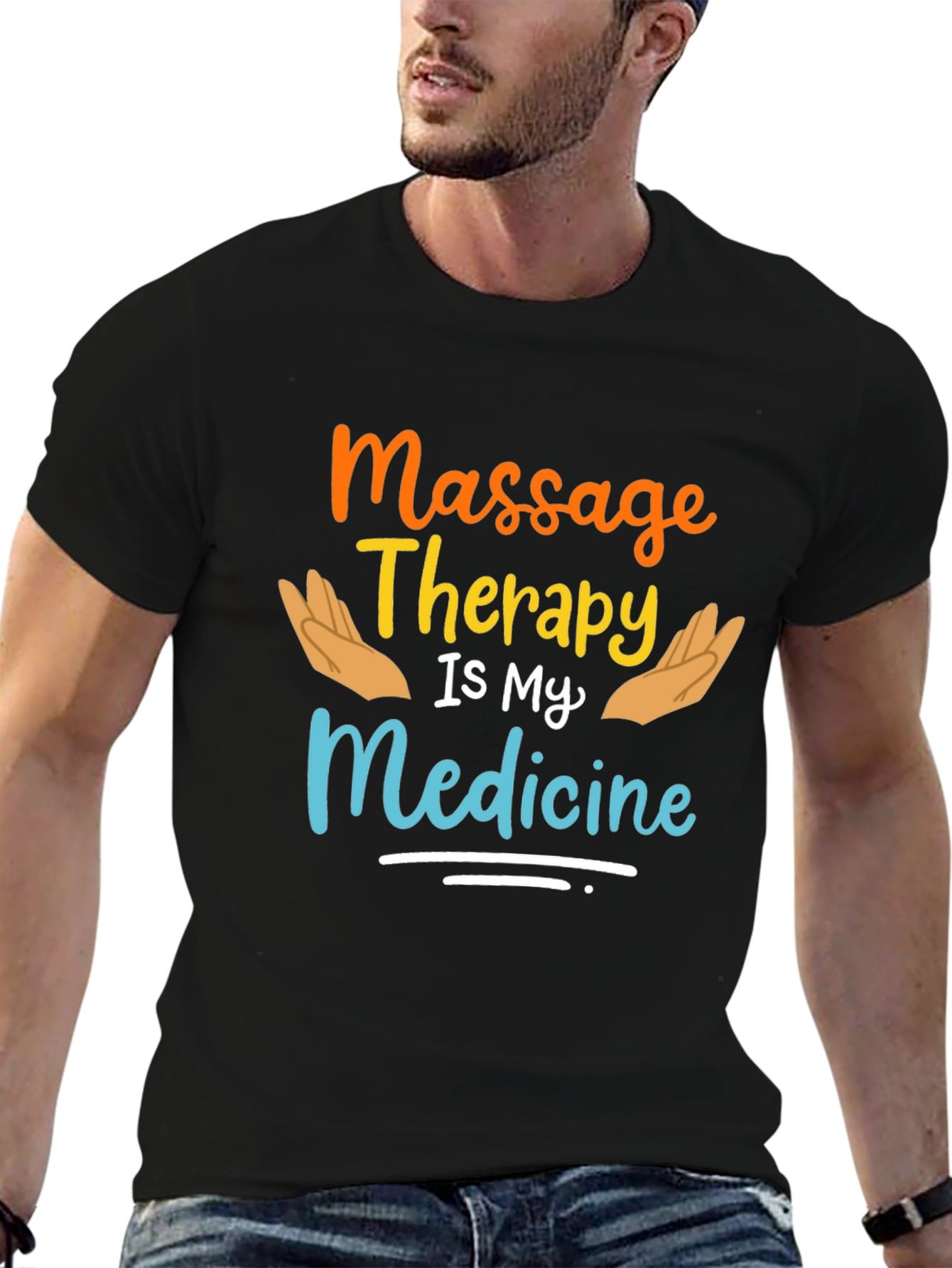 Massage Therapy Medicine T-Shirt