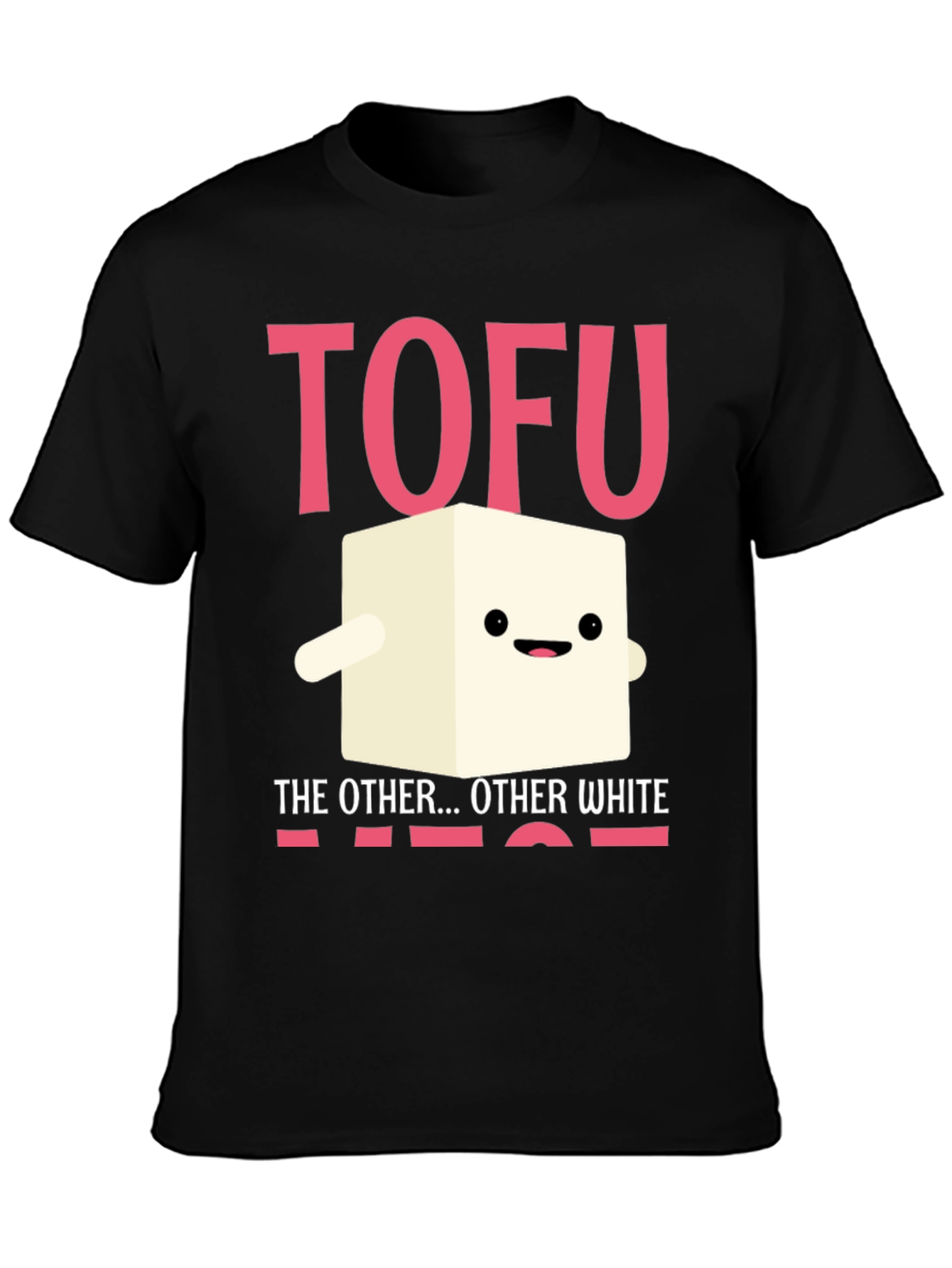 Tofu The Other White Meat Novelty Graphic T-Shirt