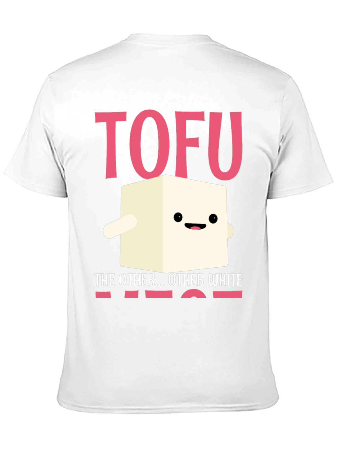 Tofu The Other White Meat Novelty Graphic T-Shirt