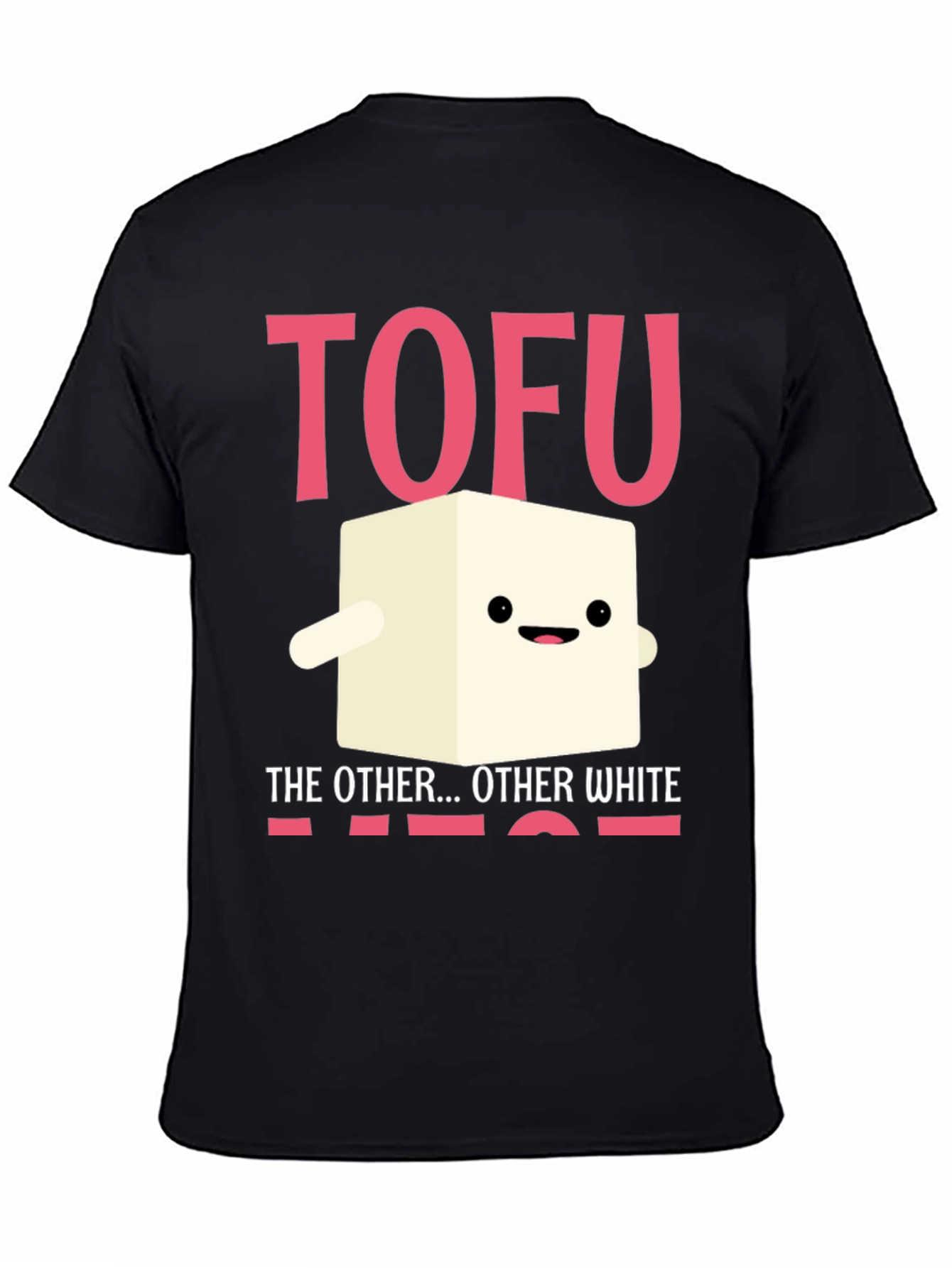 Tofu The Other White Meat Novelty Graphic T-Shirt