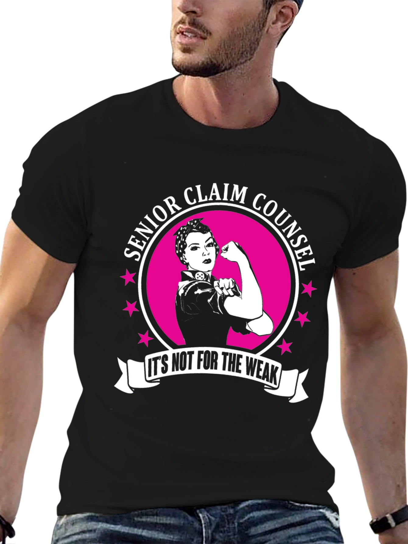 Senior Claim Counsel T-Shirt - Rosie the Riveter