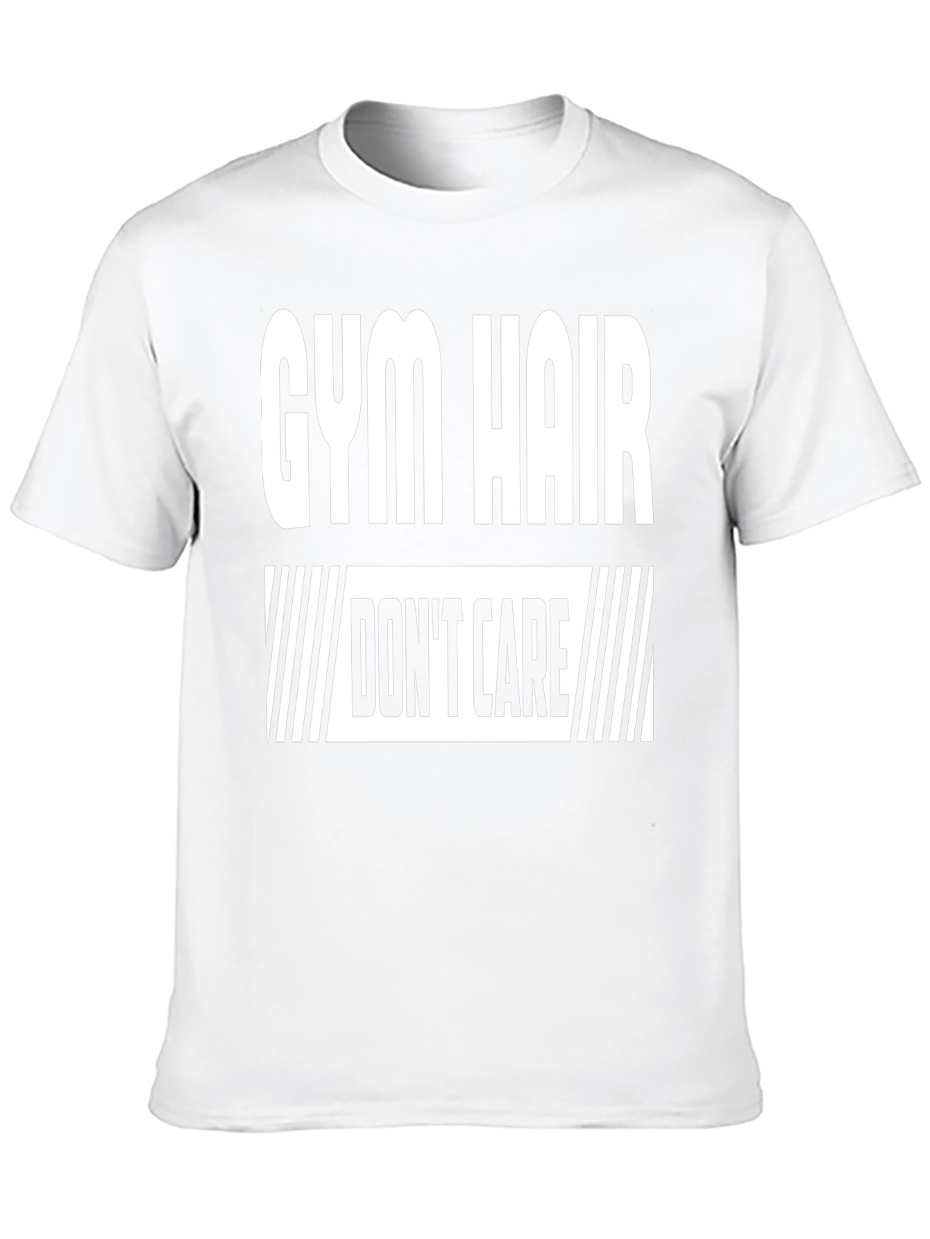 Gym Hair Dont Care T-Shirt - Workout Apparel