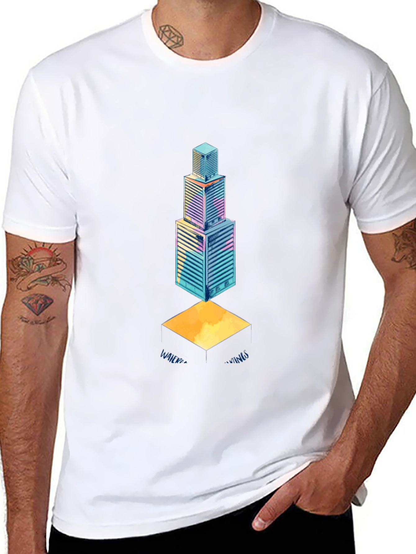 Architect T-Shirt - Modern Building Graphic Tee