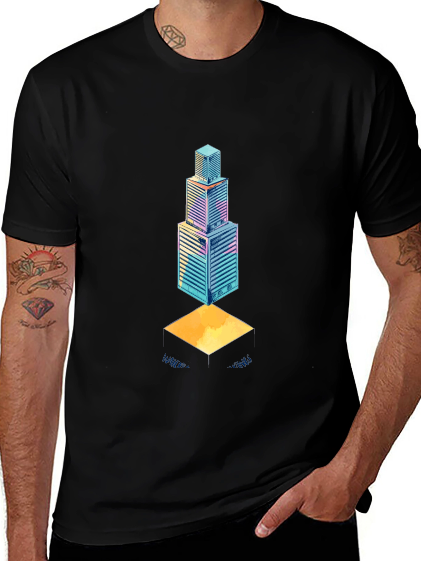 Architect T-Shirt - Modern Building Graphic Tee