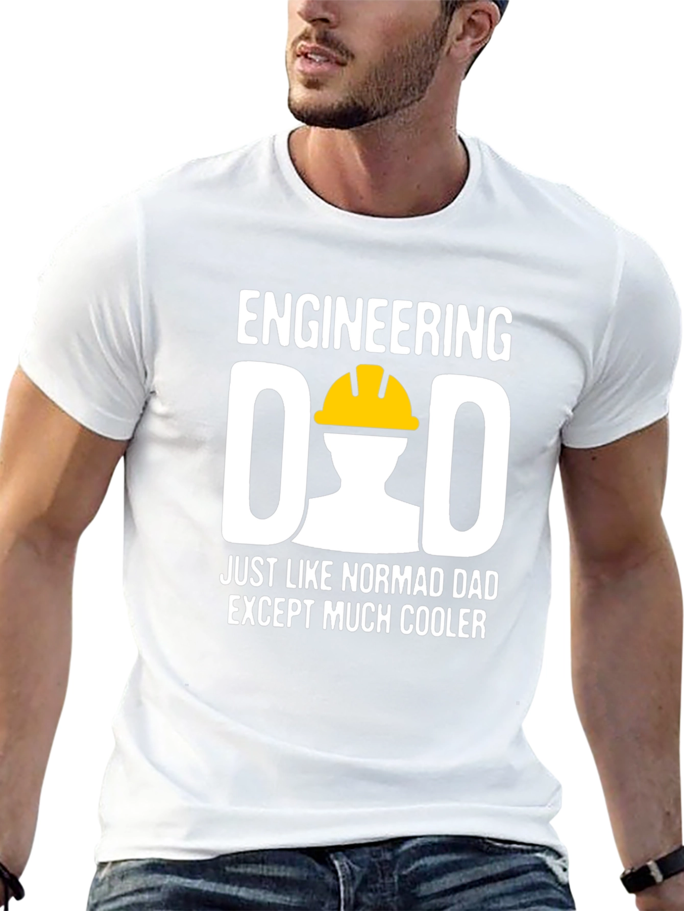 Engineering Dad T-Shirt - Cool Engineer Father Gift