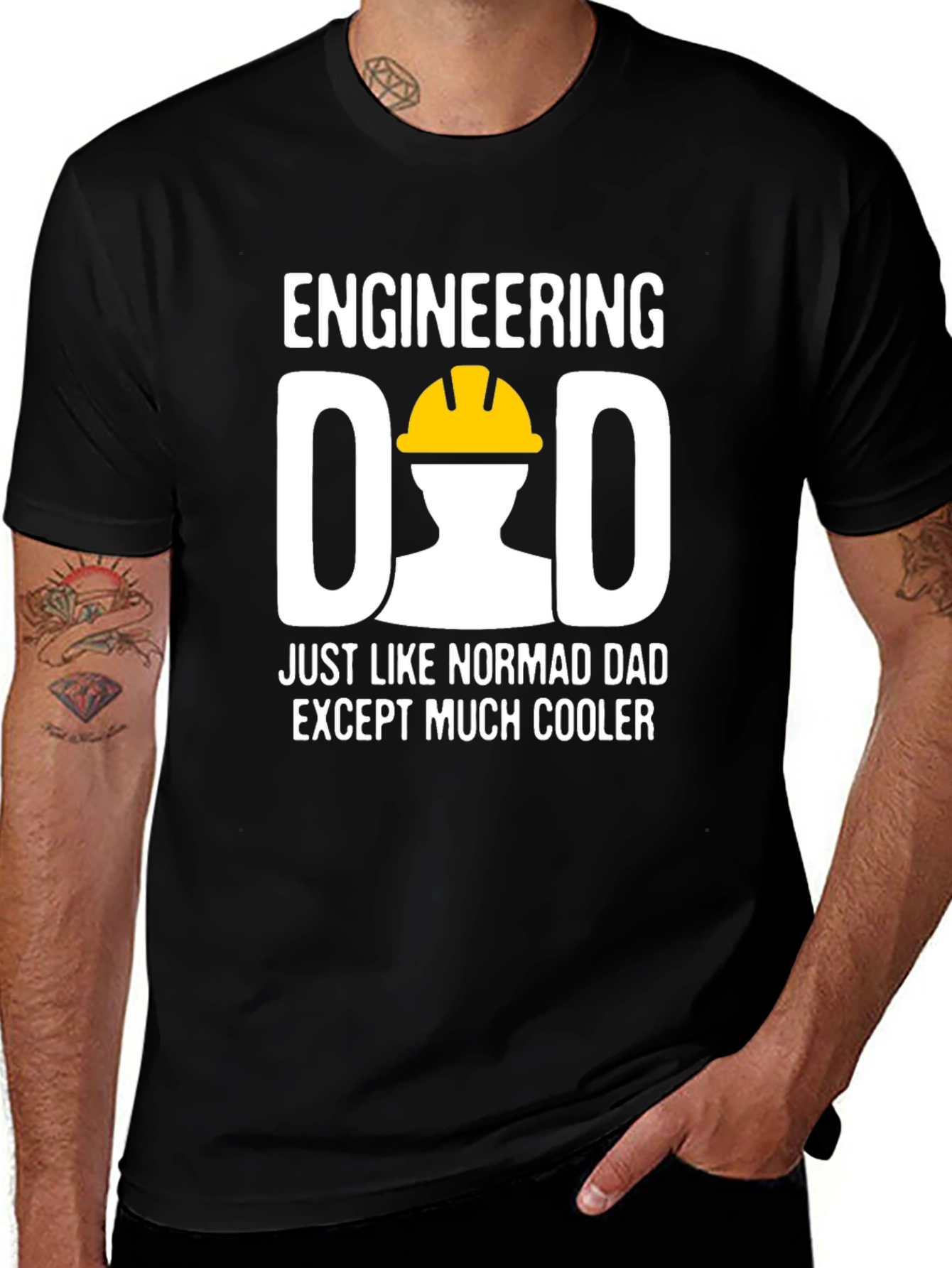 Engineering Dad T-Shirt - Cool Engineer Father Gift